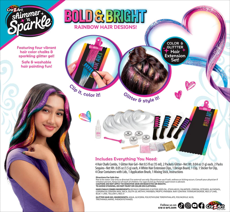 Shimmer N Sparkle Color FX Hair Extension Studio