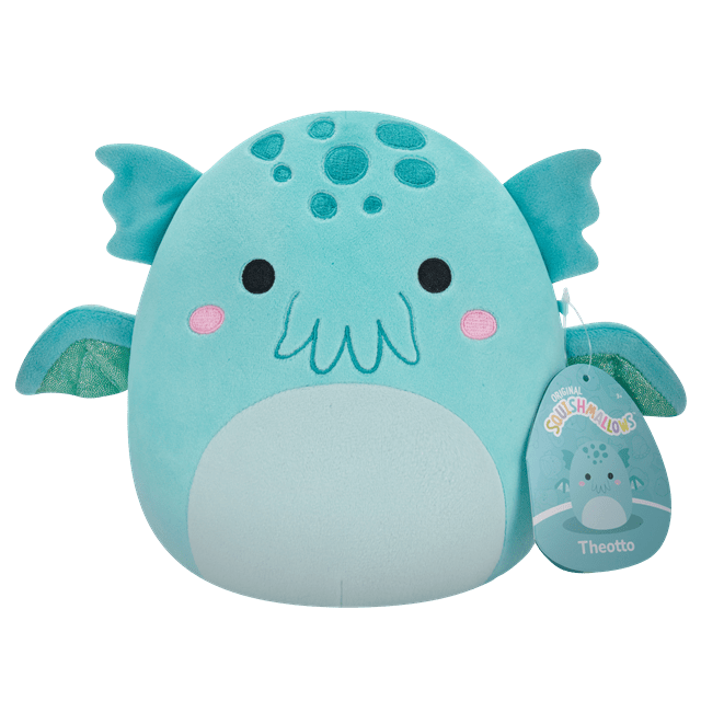 Squishmallows - Little Plush 7.5" - Theotto The Teal Cthulhu