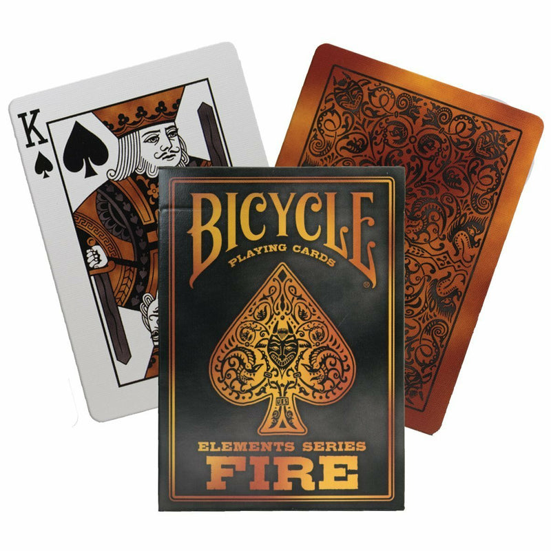 Playing Cards: Bicycle - Fire