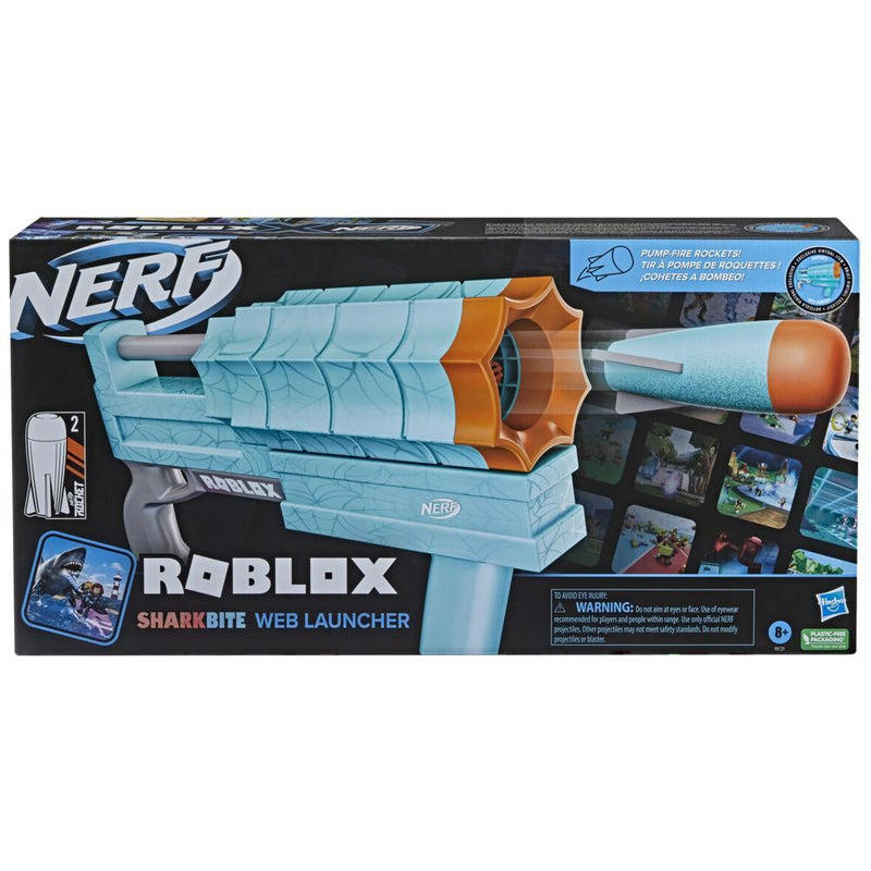 Hasbro Nerf Elite Roblox Sharkbit Web Launcher