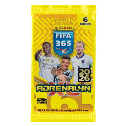 Panini Fifa 365 Adrenalyn XL 2026 A Pack Of 6 Cards