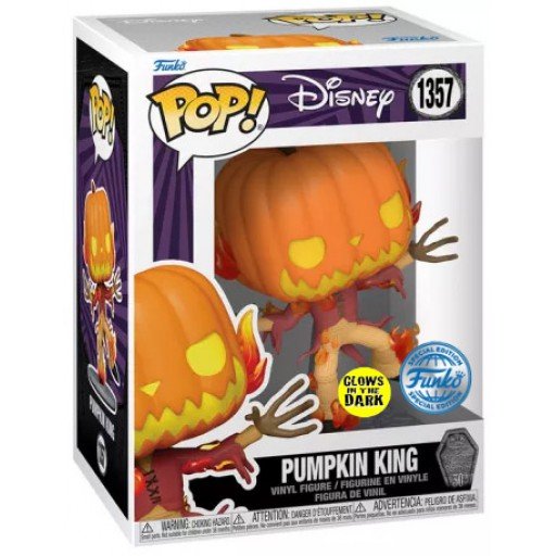 Pop! Disney: The Nightmare Before Christmas 30th - Pumpkin King (GW) (Exc)