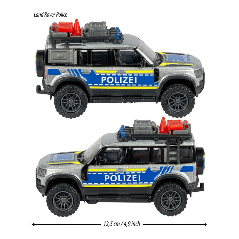 Majorette Police Land Rover