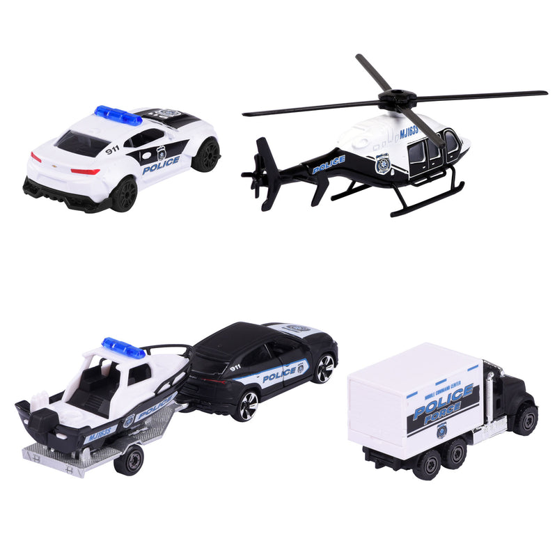 MAJORETTE POLICE FORCE 4 PIECES GIFTPACK