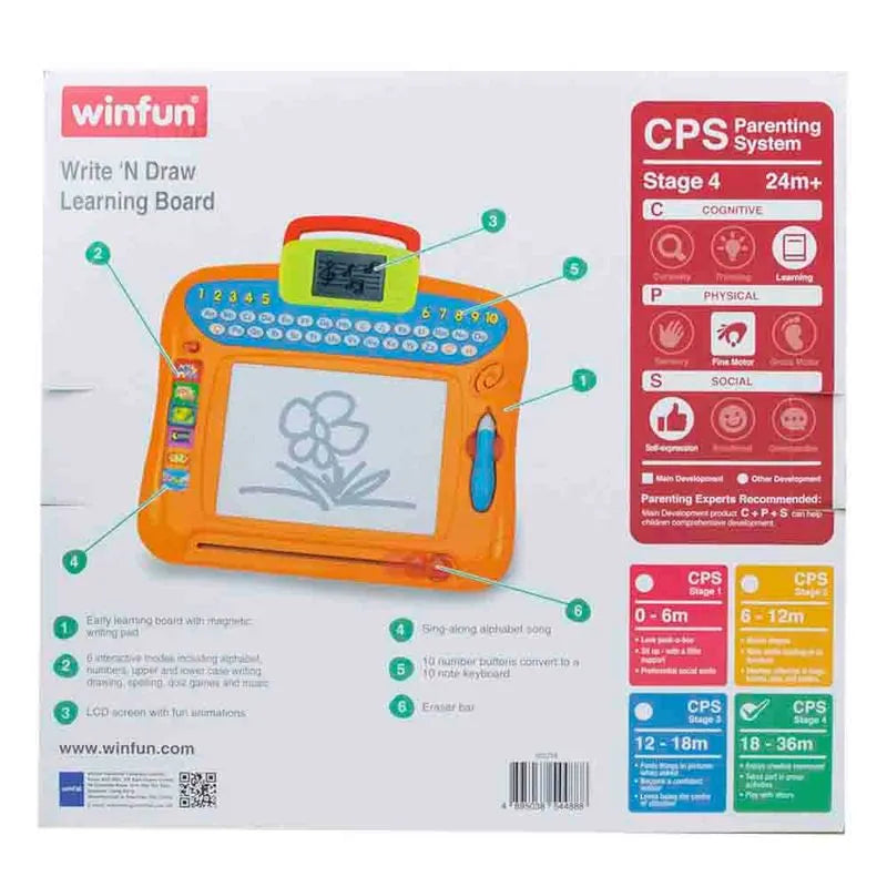 Winfun Write N Draw Learning Board