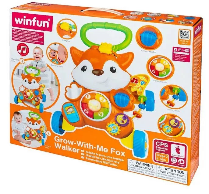 Winfun Grow-With-Me Fox Walker