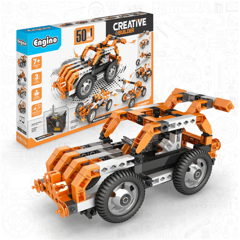 Engino Creative Builder Motorized - 50 Multi Model Set