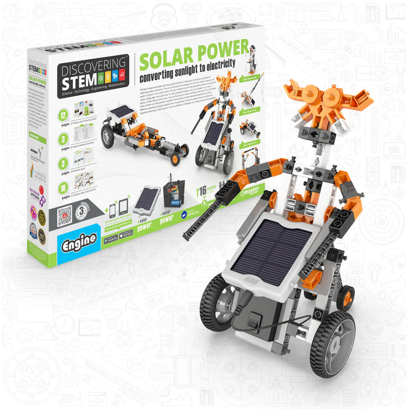 Engino Discovery Stem Solar Power - Sunlight To Electricity