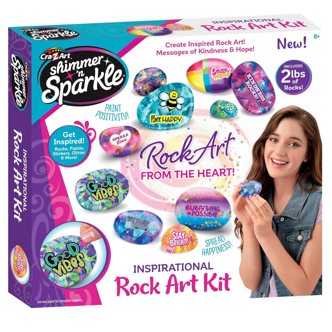 Shimmer N Sparkle Inspirational Rock Art