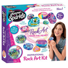 Shimmer N Sparkle Inspirational Rock Art