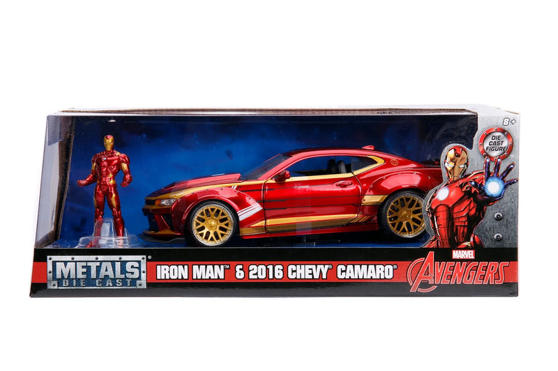 Jada-Marvel Iron Man  2016 Chevrolet Camaro