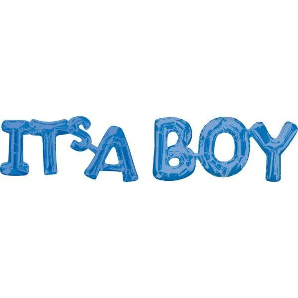 It's a boy, Foil Balloons, Sky Blue, 43 cm