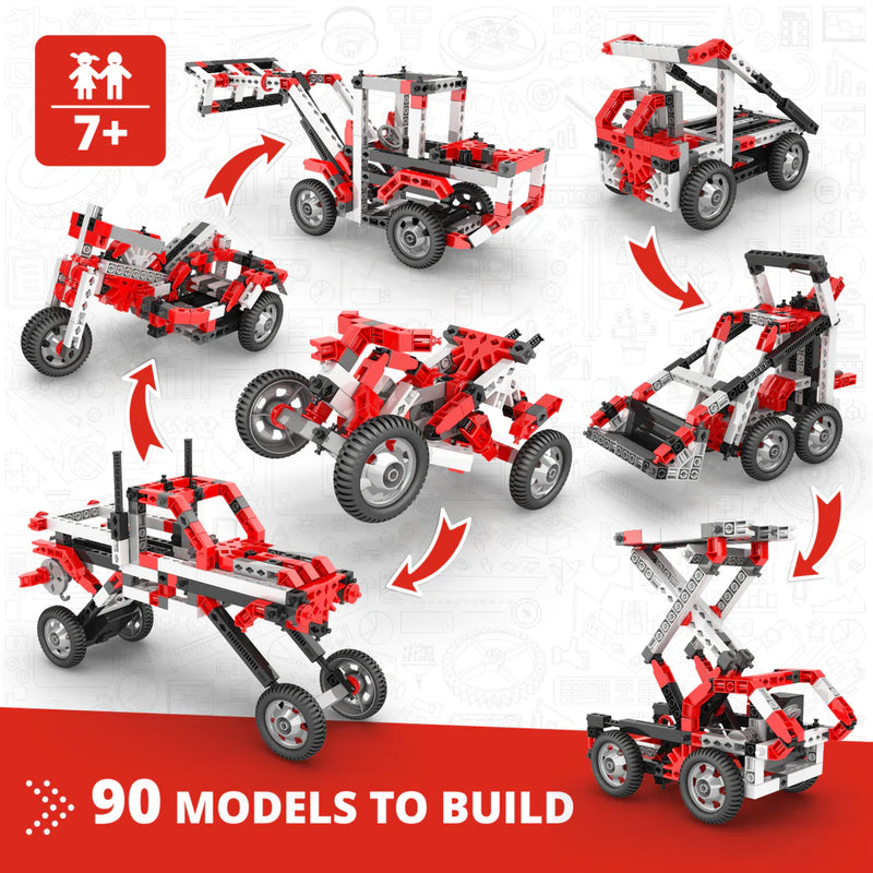 Engino creative builder motorized - 90 multi model set