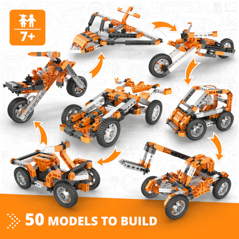 Engino Creative Builder Motorized - 50 Multi Model Set