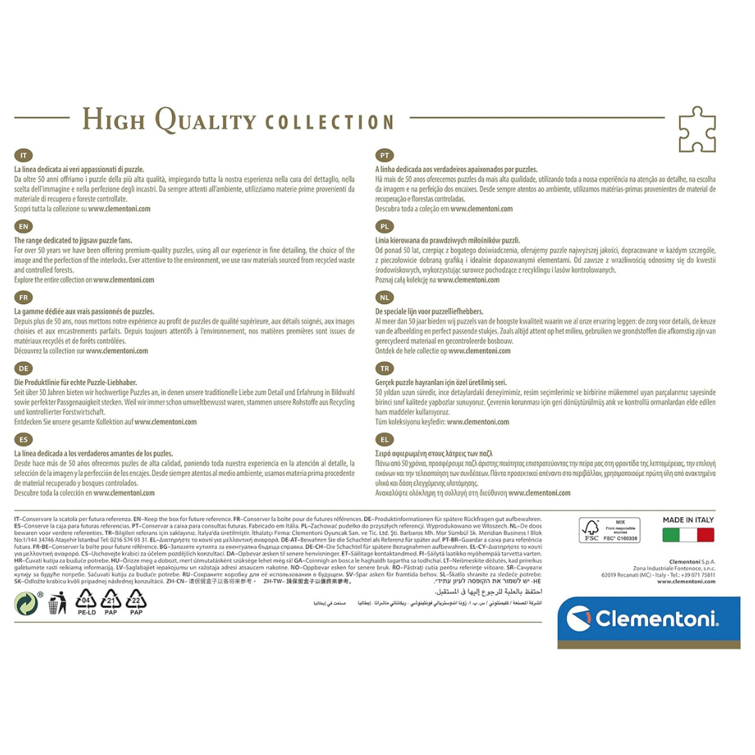 Clem. Puzzle 101 Dalmatians Map 1000pcs