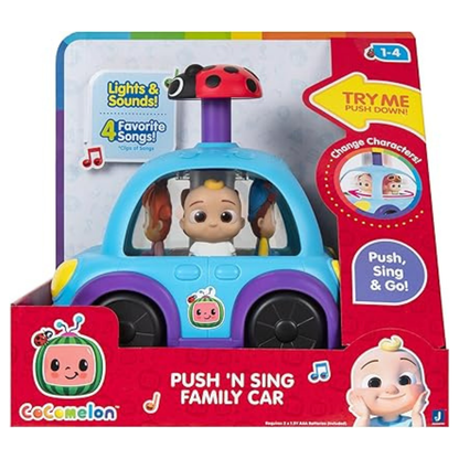 Cocomelon Vehicle Push N Sing B/O