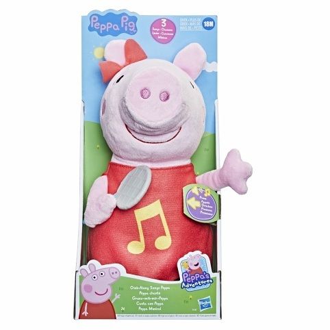 Hasbro Peppa Oink Along Songs Peppa Plush