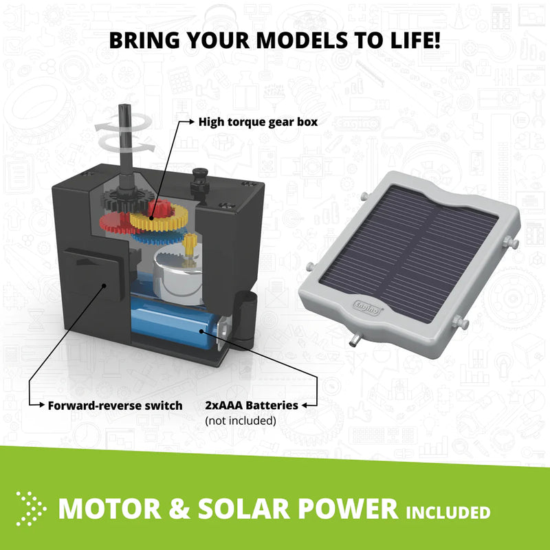 Engino Discovery Stem Solar Power - Sunlight To Electricity