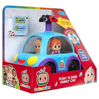 Cocomelon Vehicle Push N Sing B/O