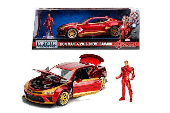 Jada-Marvel Iron Man  2016 Chevrolet Camaro