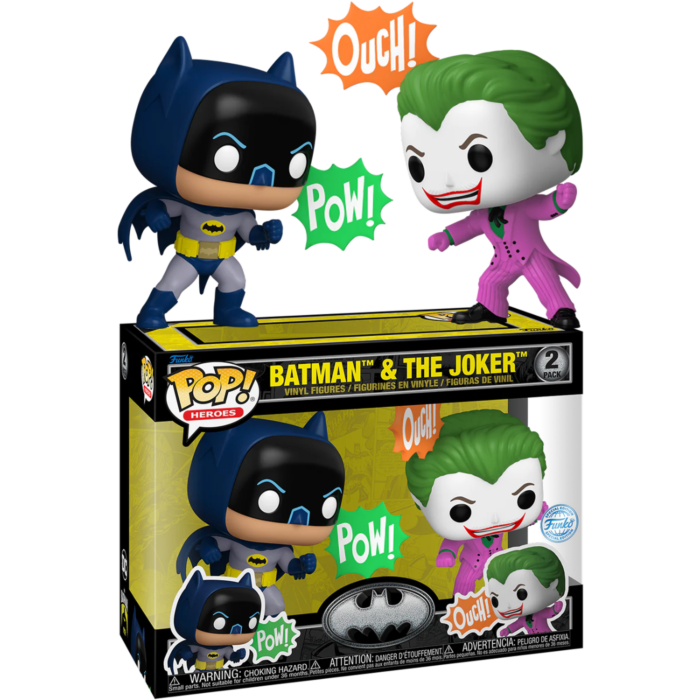 Funko Pop! Heroes: Batman 85th - Joker/Batman 2pk (Exc)