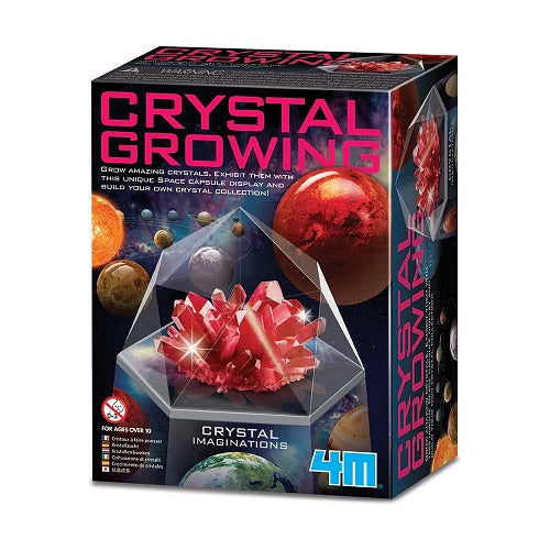 4M Science Crystal Growing - Crystal Imaginations - Red