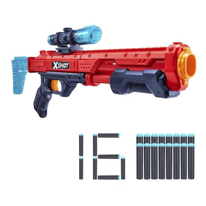 X-Shot Excel Hawk Eye (16 سهمًا) 