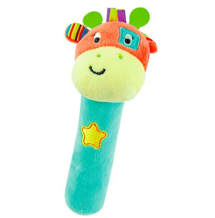 Winfun Grip 'N Play Rattle Stick Little Pals - Giraffe