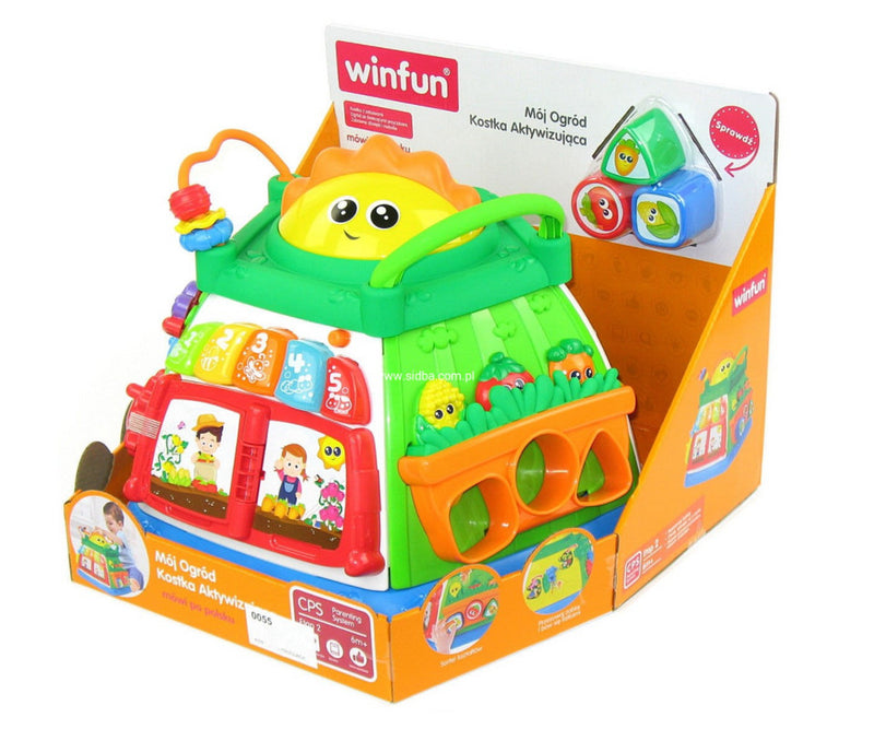 Winfun Smily Activity Cube with Sounds & Lights