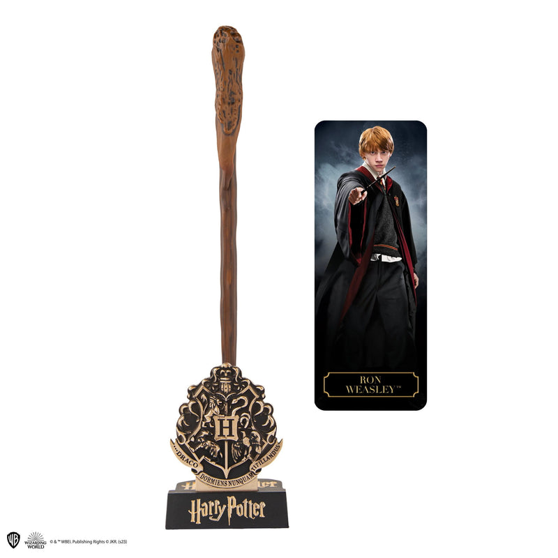 Harry Potter Cinereplica: Wand Pen with stand Display box of 9pcs - Ron Weasley