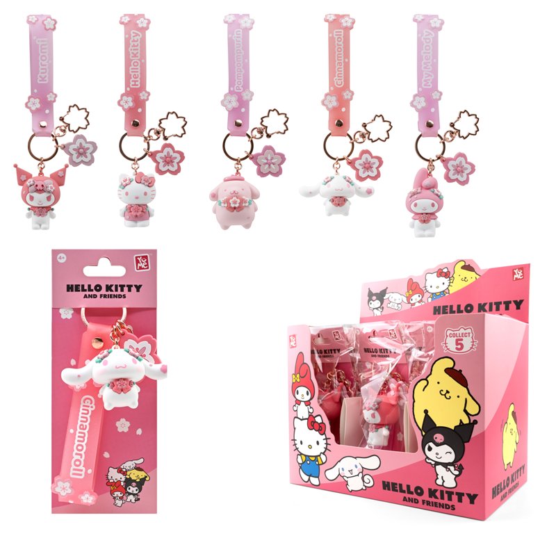 Hello Kitty Keychain Sakura Series