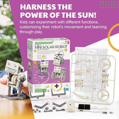 4M Eco Engineering / 3-In-1 Mini Solar Robot