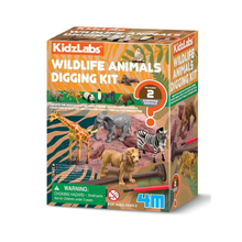 4M Kidz Labs - Wildlife Animals Digging Kit