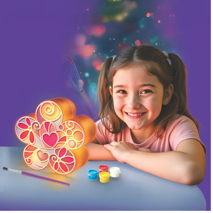 4M KidzMaker - Colour Lit Flower Lamp