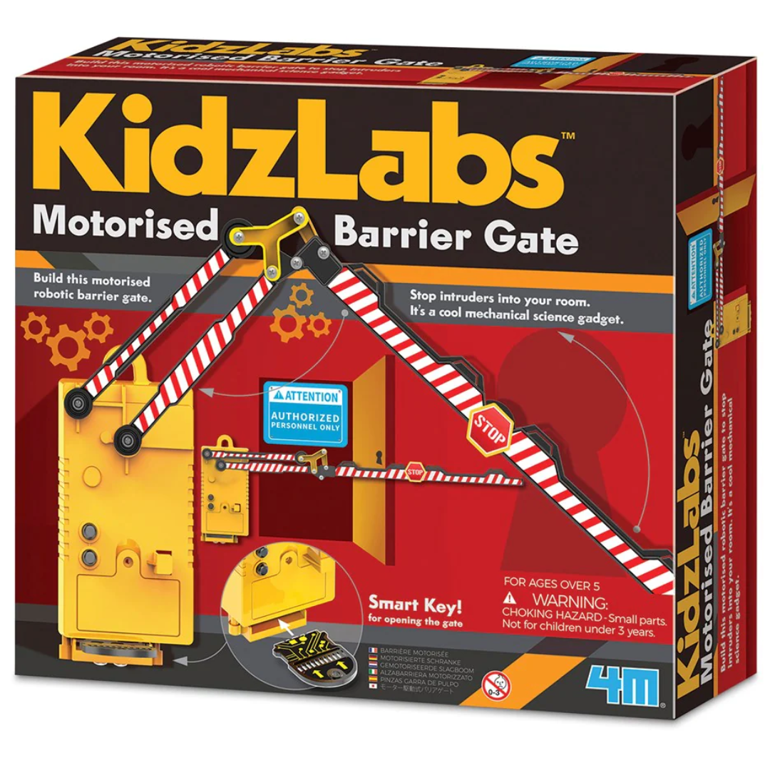 4M Kidzlabs - Motorised Barrier Gate