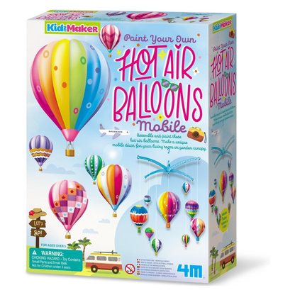 4M Kidzmaker - ارسم بنفسك منطاد الهواء الساخن المحمول