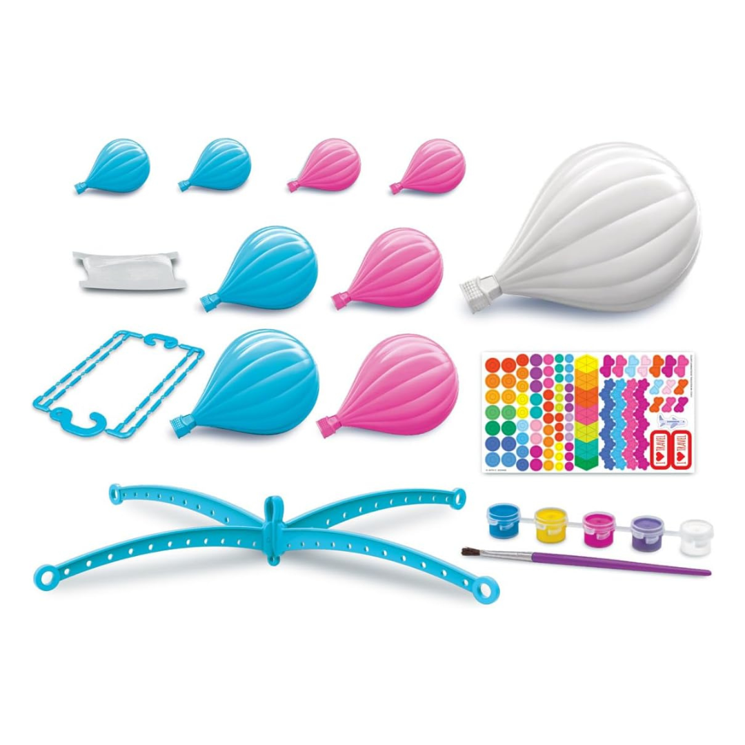 4M Kidzmaker - ارسم بنفسك منطاد الهواء الساخن المحمول