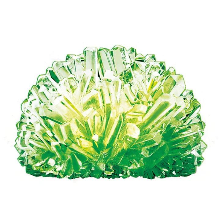 4M Crystal Growing - Glow In The Dark Green 3