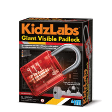 4M Kidz Labs - Giant Visible Padlock 1