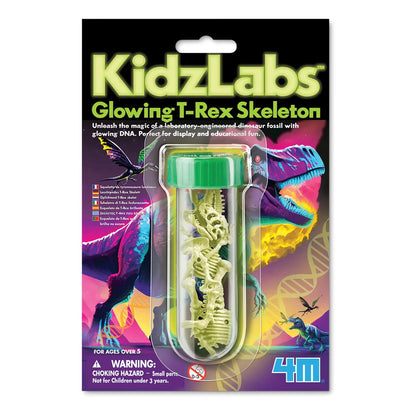 4M Kidz Labs - Glowing T-Rex Skeleton 1