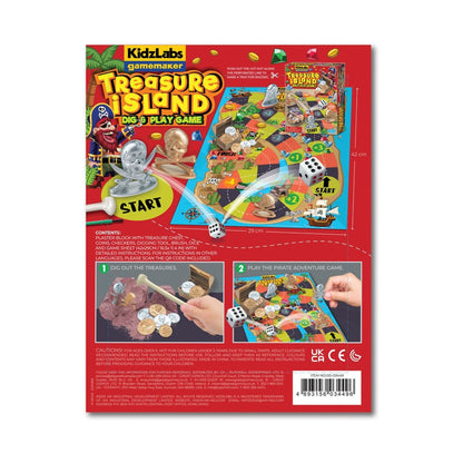 4M Kidz Labs Gamemaker - Treasure Island Dig & Play Game 5