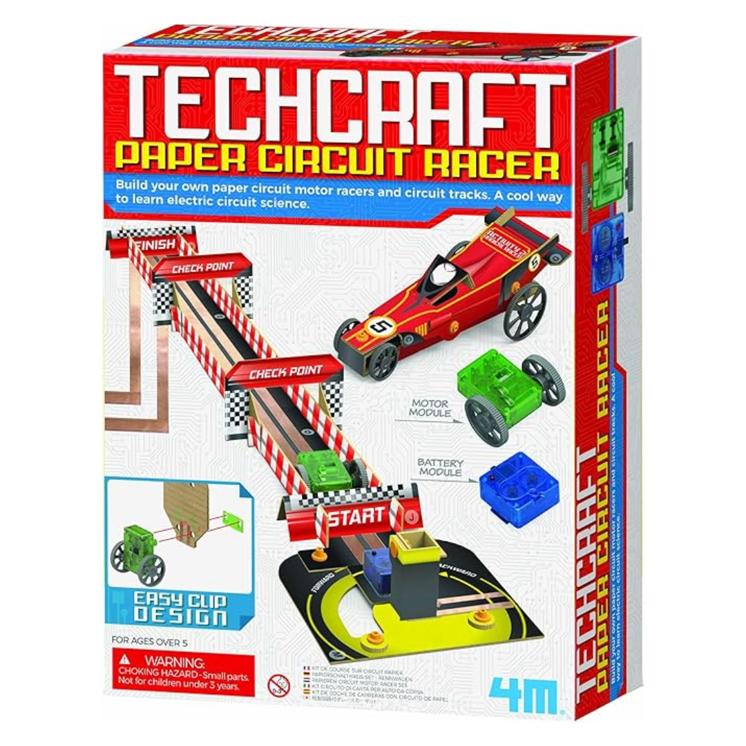 4M Tech Craft - Paper Circuit Racer 1