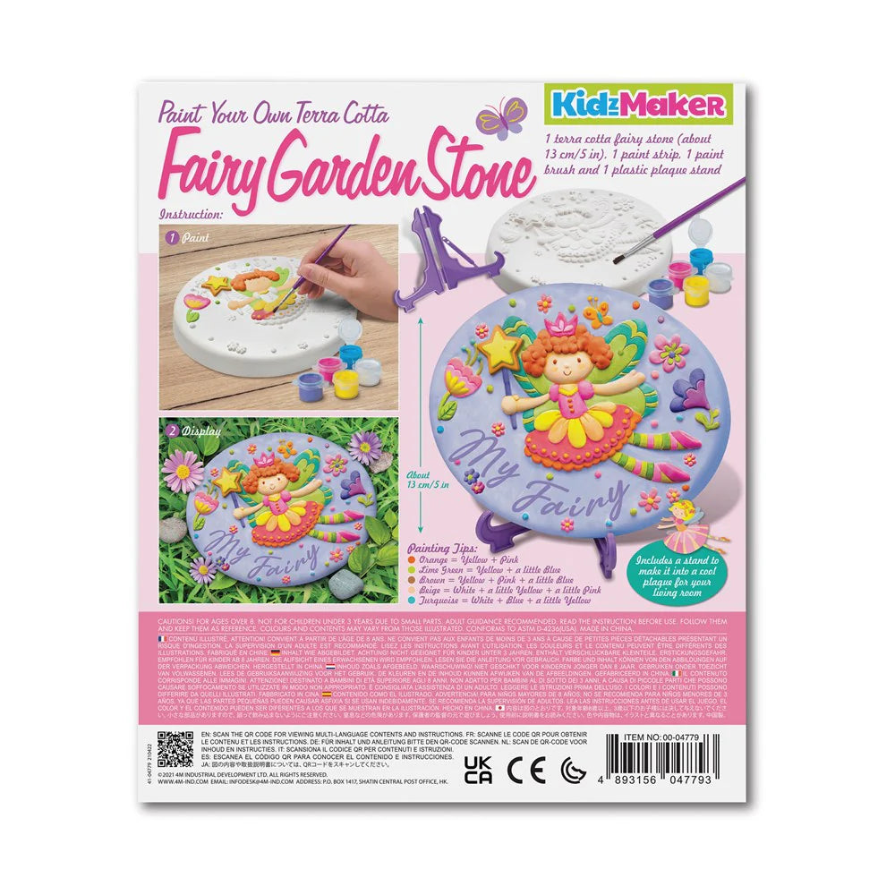 4M Terracotta Fairy Garden Stone 2