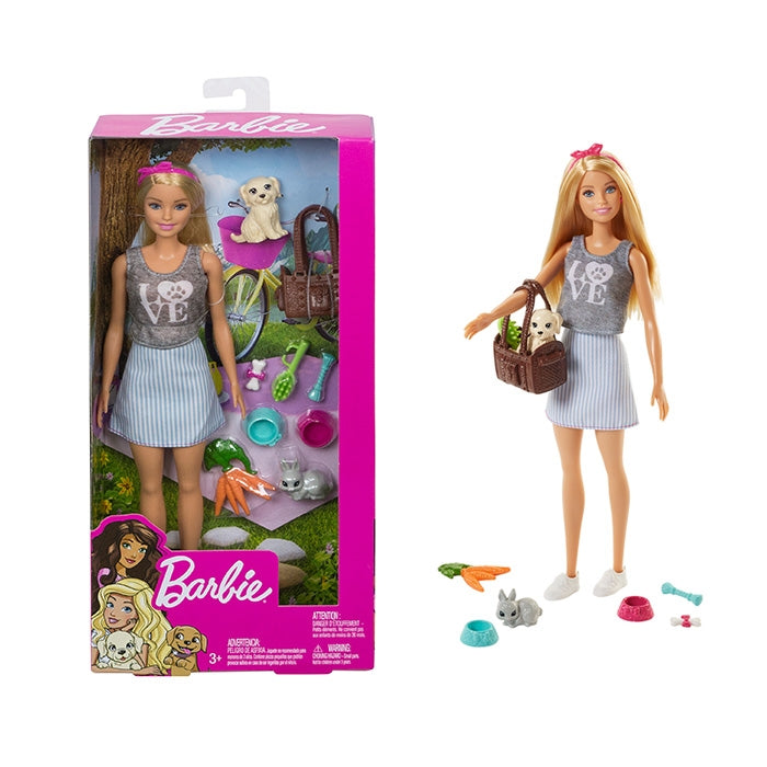 Mattel Barbie Doll & Pets