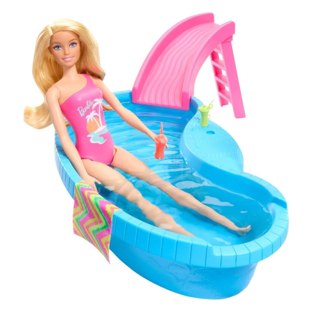 Mattel Barbie Pool With Doll