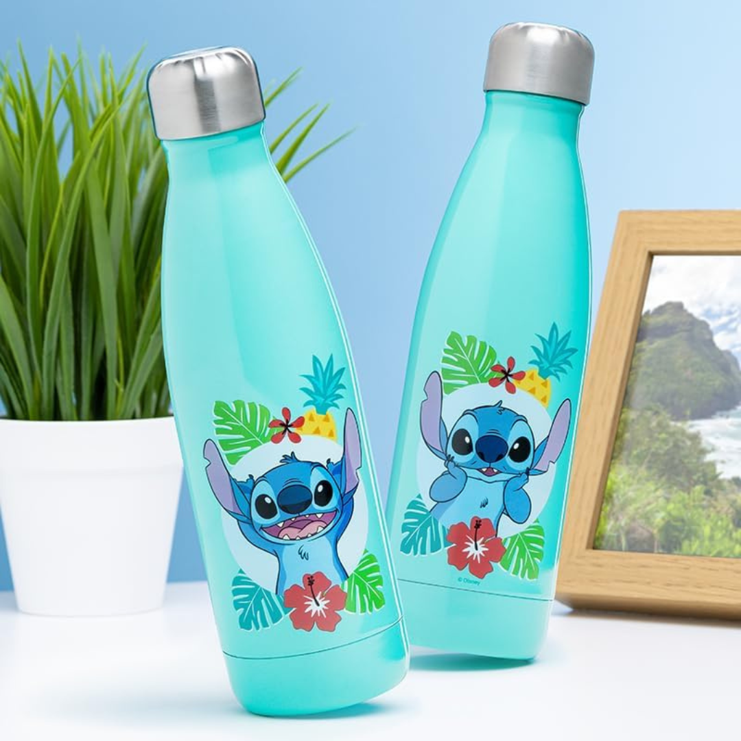 Disney Stitch Metal Water Bottle (500ml) by Paladone