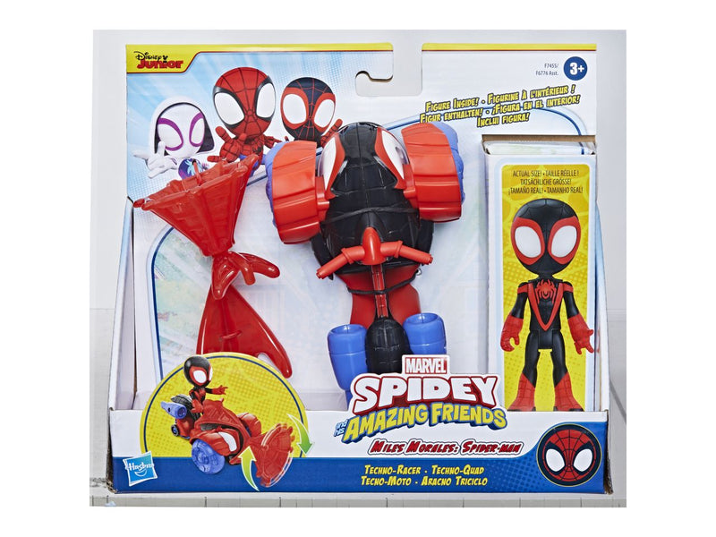 Hasbro Spidey and Friends Miles Techno Racer N Accessory