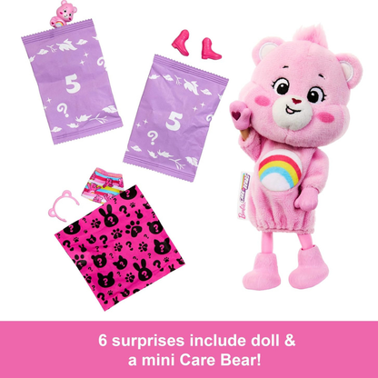 Mattel Barbie Chelsea Cutie Reveal Care Bears