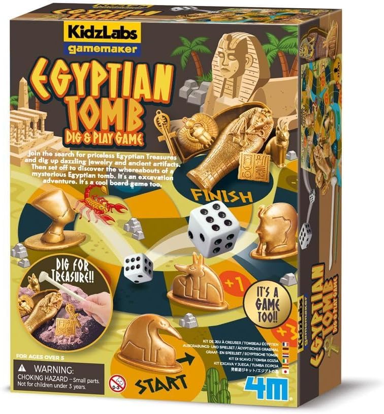 4M Egyptian Tomb Dig & Play Game