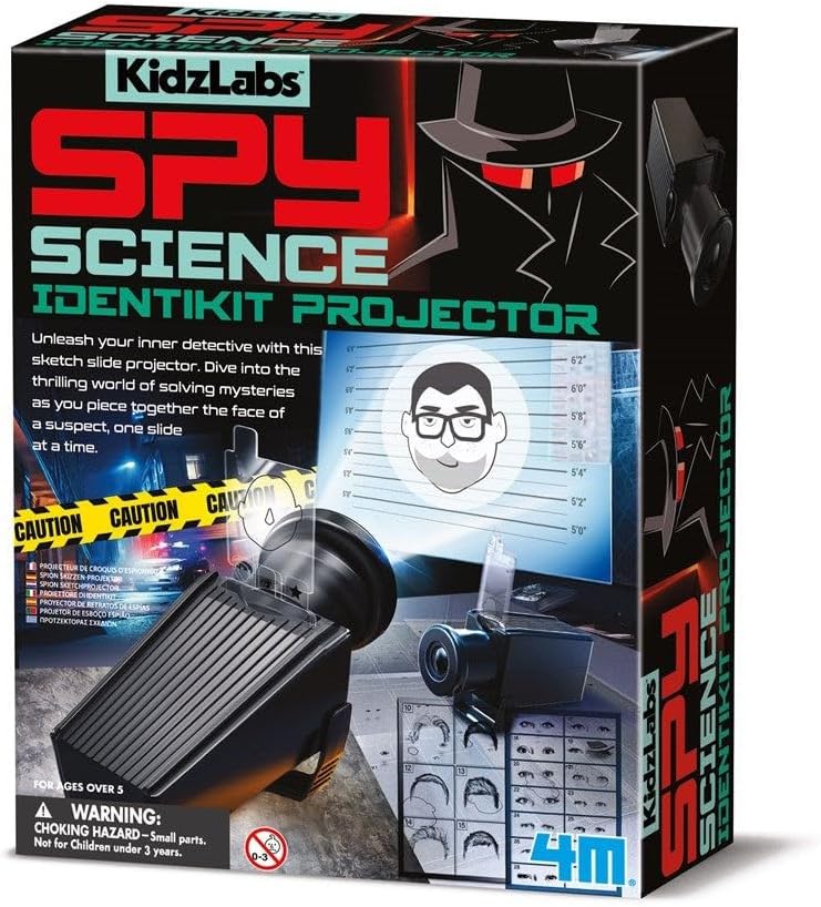 4M Kidzlabs - Spy Science - Identikit Projector